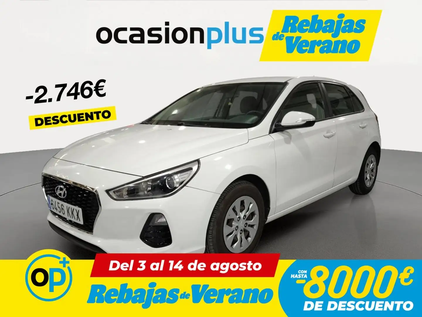 Hyundai i30 1.0 TGDI Klass 120 Blanco - 1