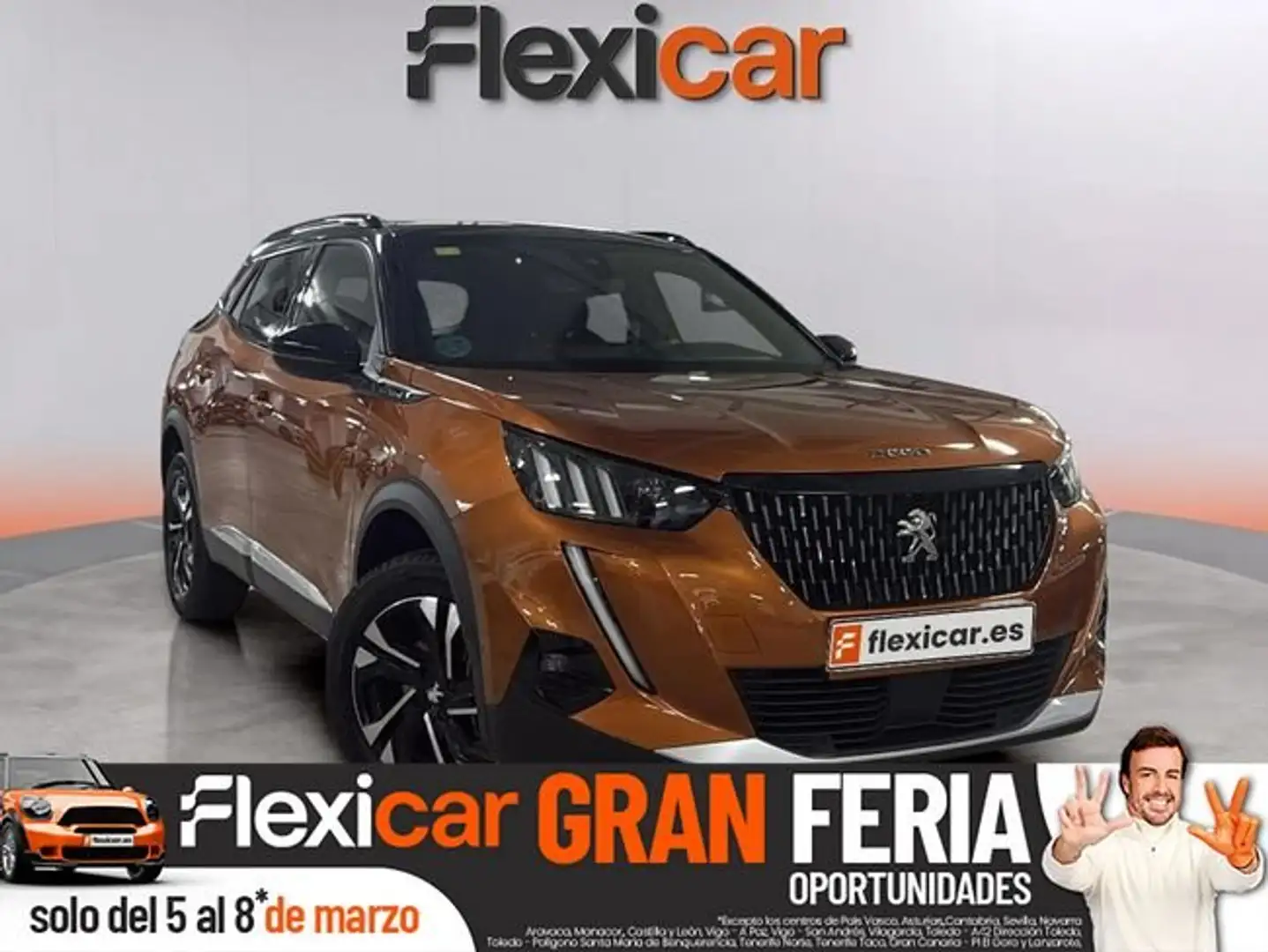 Peugeot 2008 Active+Pack+Puretech+100+S%26S+BVM6 Orange - 1