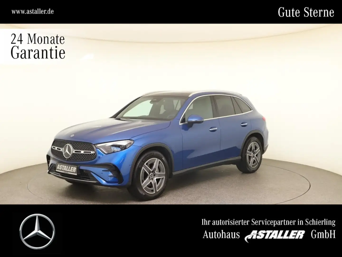 Mercedes-Benz GLC 300 d 4M AMG Line 2x Prem+MBUX+LED+PANO+AHK Blue - 1