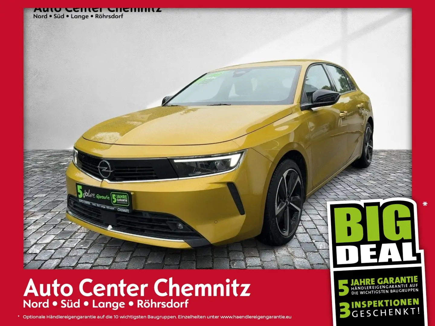 Opel Astra L AT8 Plugin Edition LED/KlimaA/Multimedia Gelb - 1