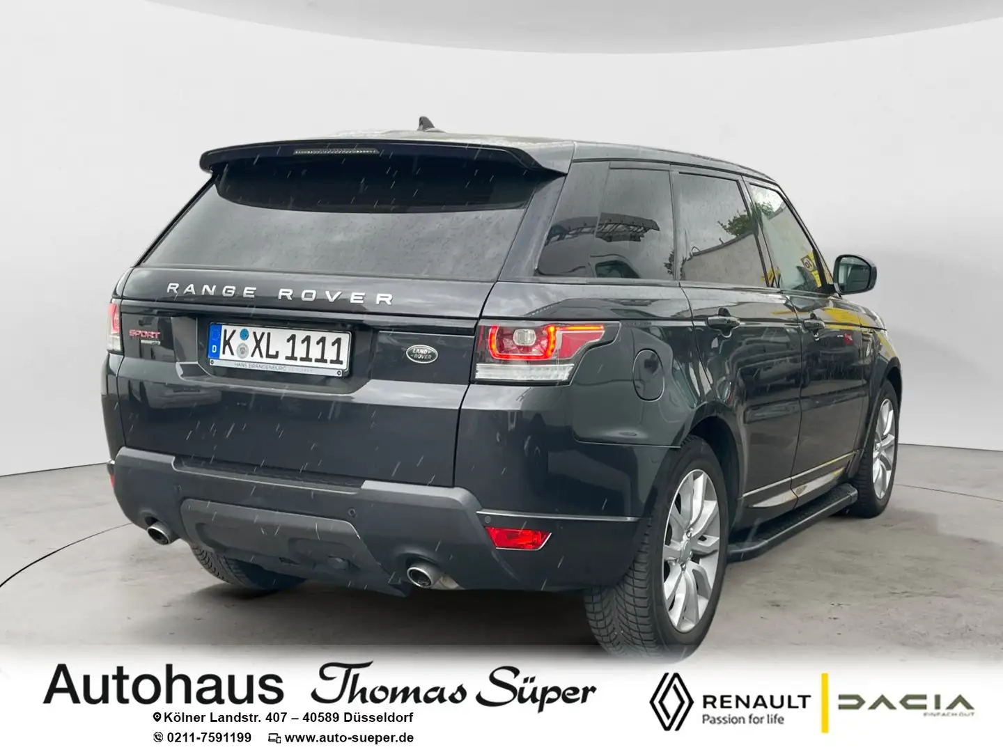 Land Rover Range Rover Sport TDV6 HSE PANO NAVI KAMERA MERIDIAN MEMORY Grau - 2