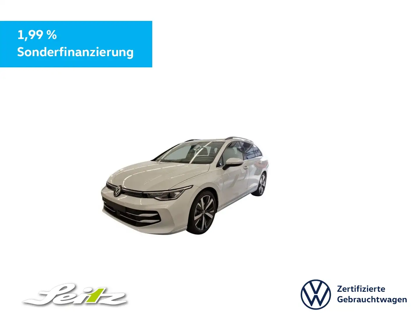 Volkswagen Golf Variant Golf VIII Variant 1.5 eTSI Style *LED*STANDH*KAMER Wit - 1