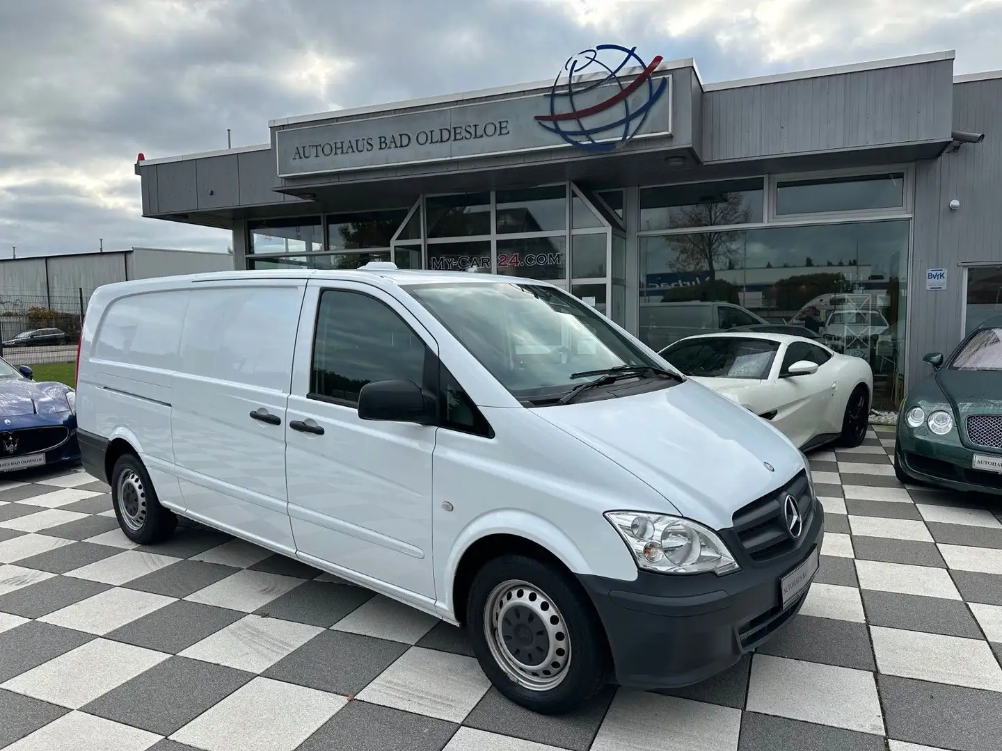 Mercedes-Benz Vito Kasten 110 CDI extralang;Klima,HU neu Weiß - 2