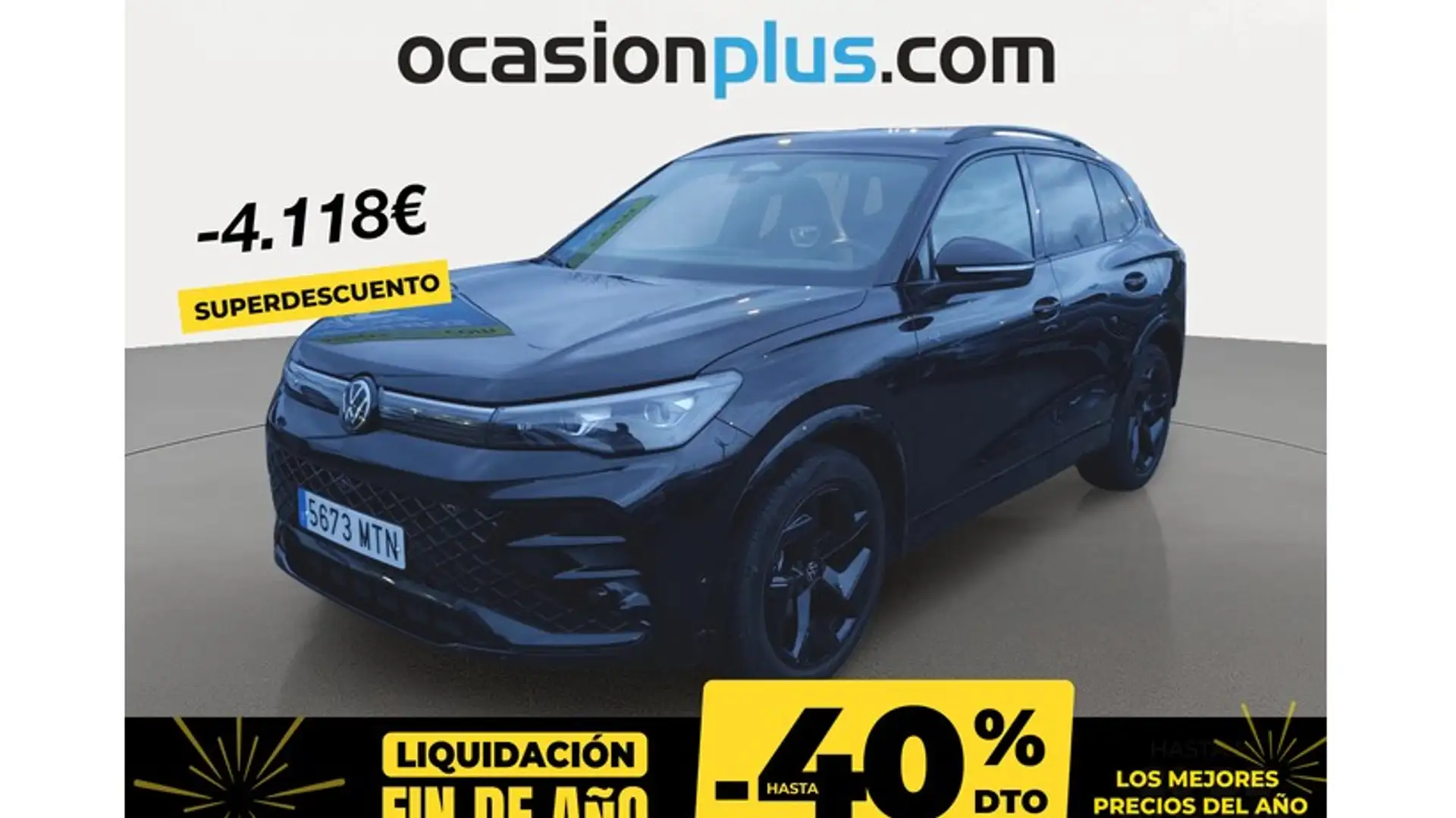 Volkswagen Tiguan 1.5 eTSI R-Line DSG 110kW Noir - 1