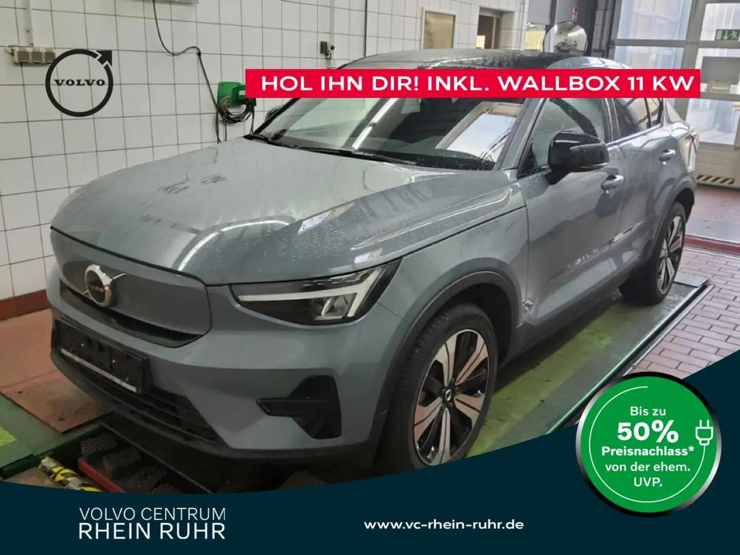 Volvo C40 Recharge Pure Electric Core+WINTERPAK+RFK+ Grau - 1
