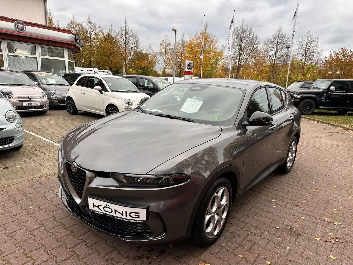 Alfa Romeo Tonale 1.5 T Super Automatik KLIMA*CARPLAY*PDC Grau - 1