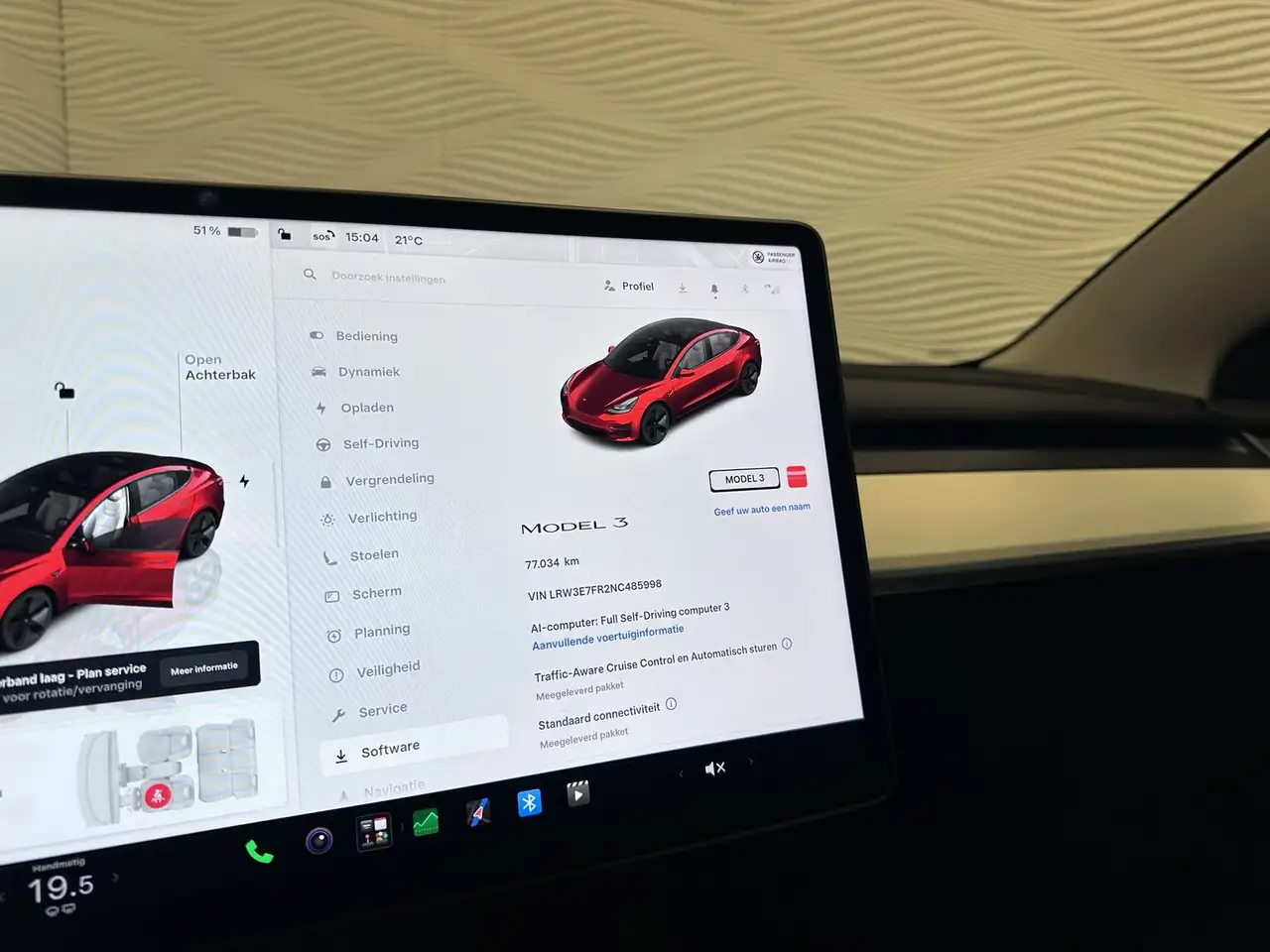 Tesla Model 3 *60,5 kWh*STANDARD +*91.2% SOH*513 KM WLTP*, миниатюра 23
