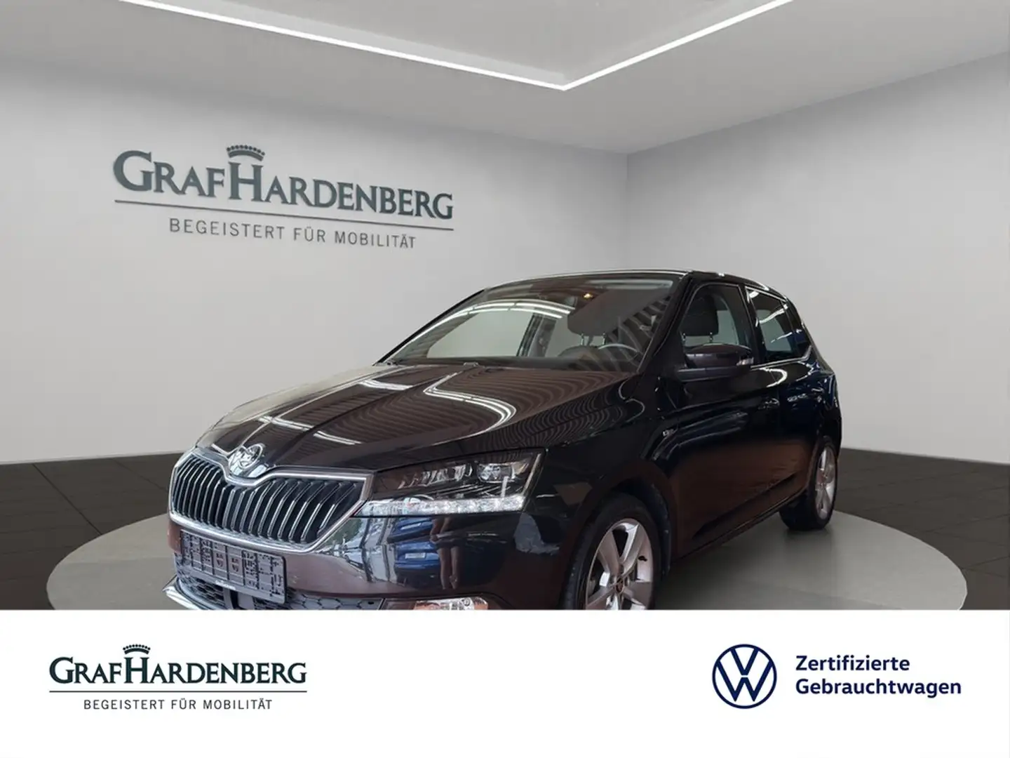 Skoda Fabia Soleil 1.0 TSI LED ACC Klima Noir - 1