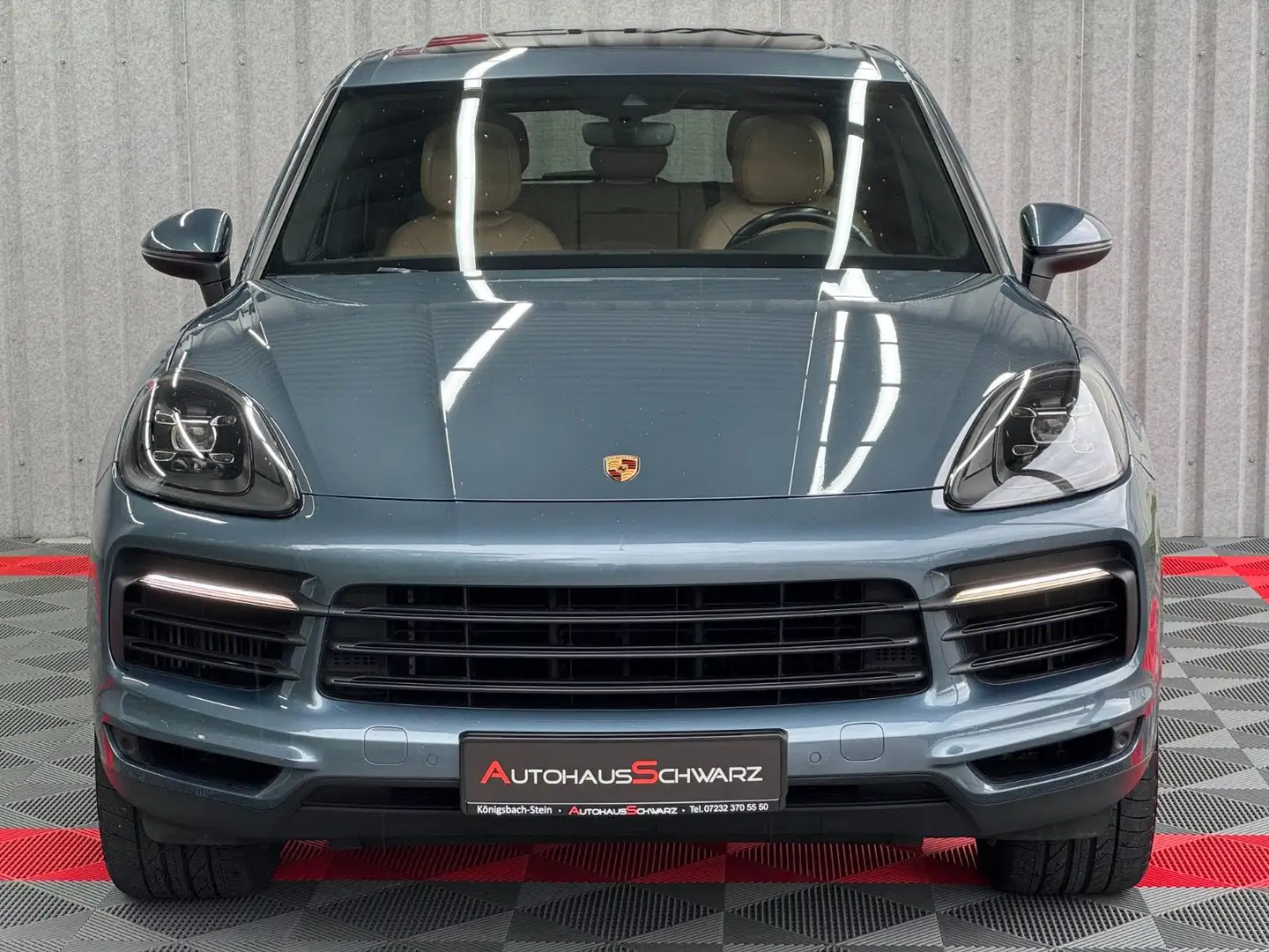 Porsche Cayenne Pano 21` ILS Kamera Leder Approved Blau - 2