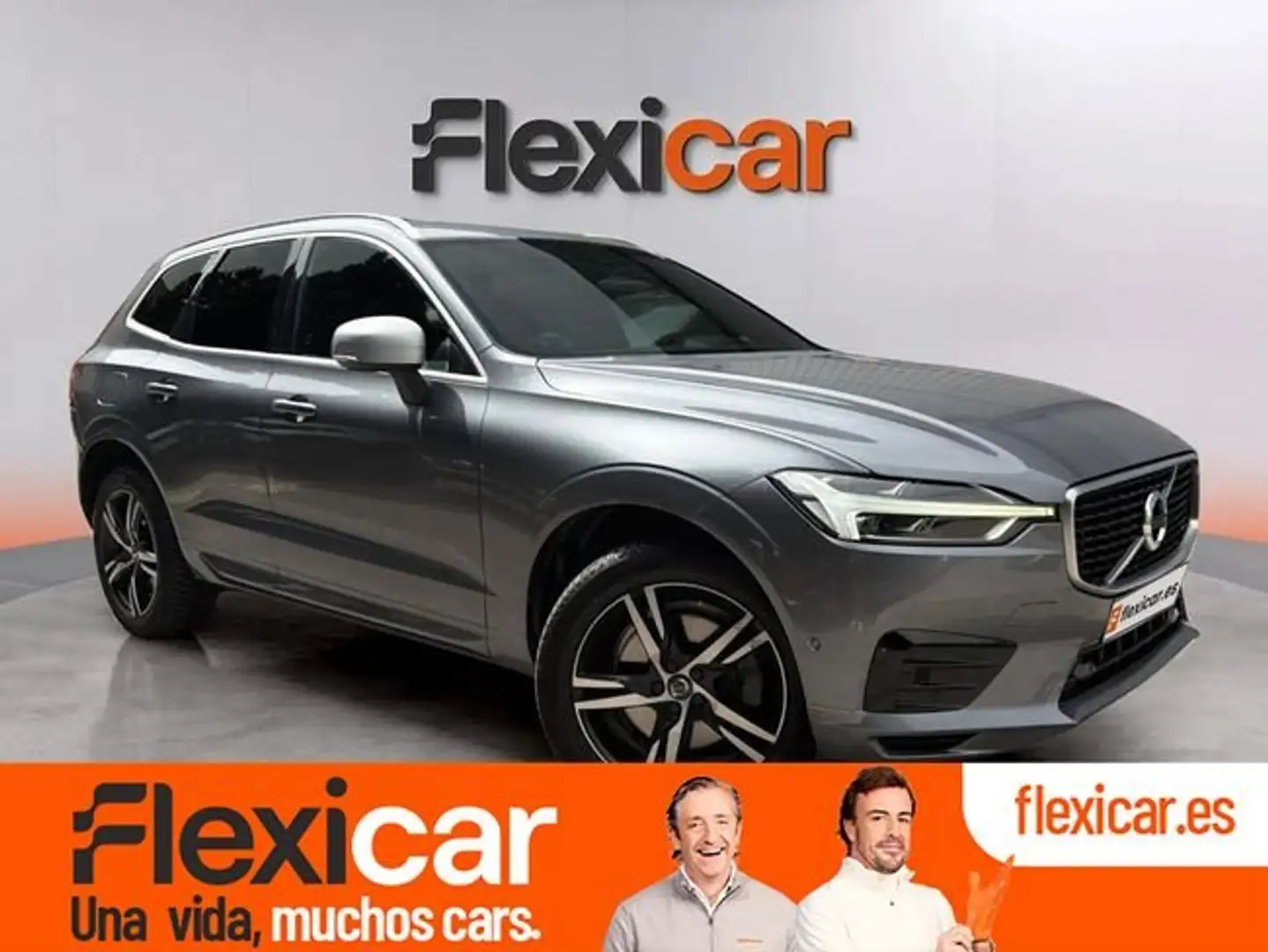 Volvo XC60 D4 R-Design Aut. Gris - 1