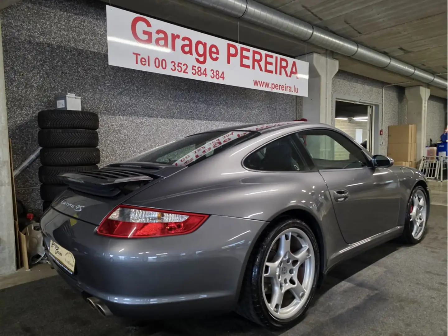 Porsche 997 4 S 3.8 CARRERA  CUIR NAVI Full Historie Gris - 2