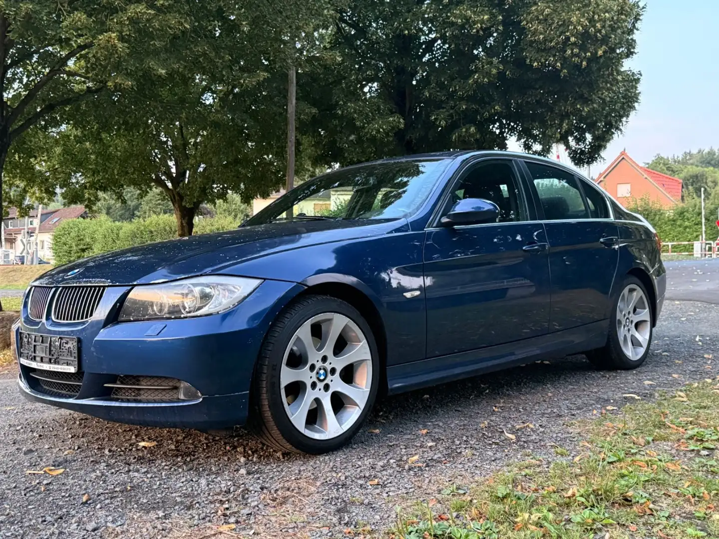 BMW 325 i E90 Org 163Tkm N52 Kette neu Gewähr Blauw - 2