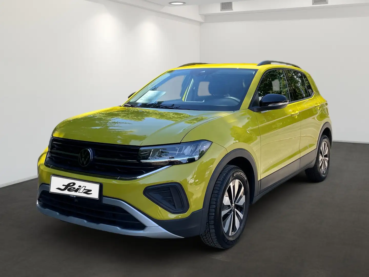 Volkswagen T-Cross 1.0 TSI Goal *LED*NAVI*PARKSENSOR* Geel - 2