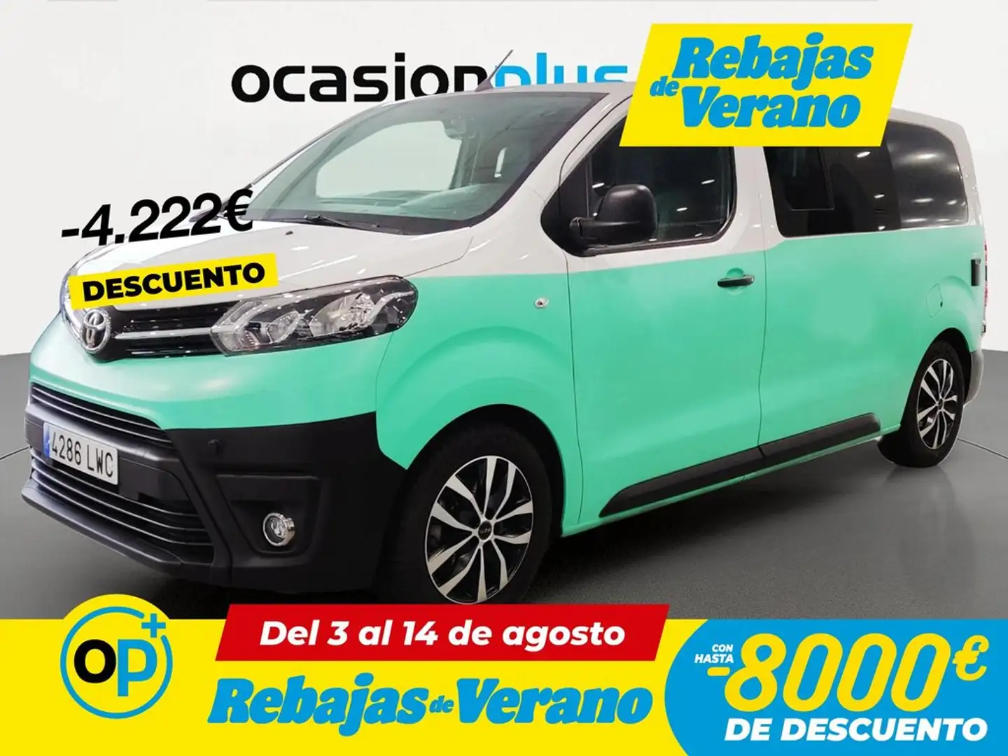 Toyota Proace Van Media L1 1.5D GX 120 Blanco - 1