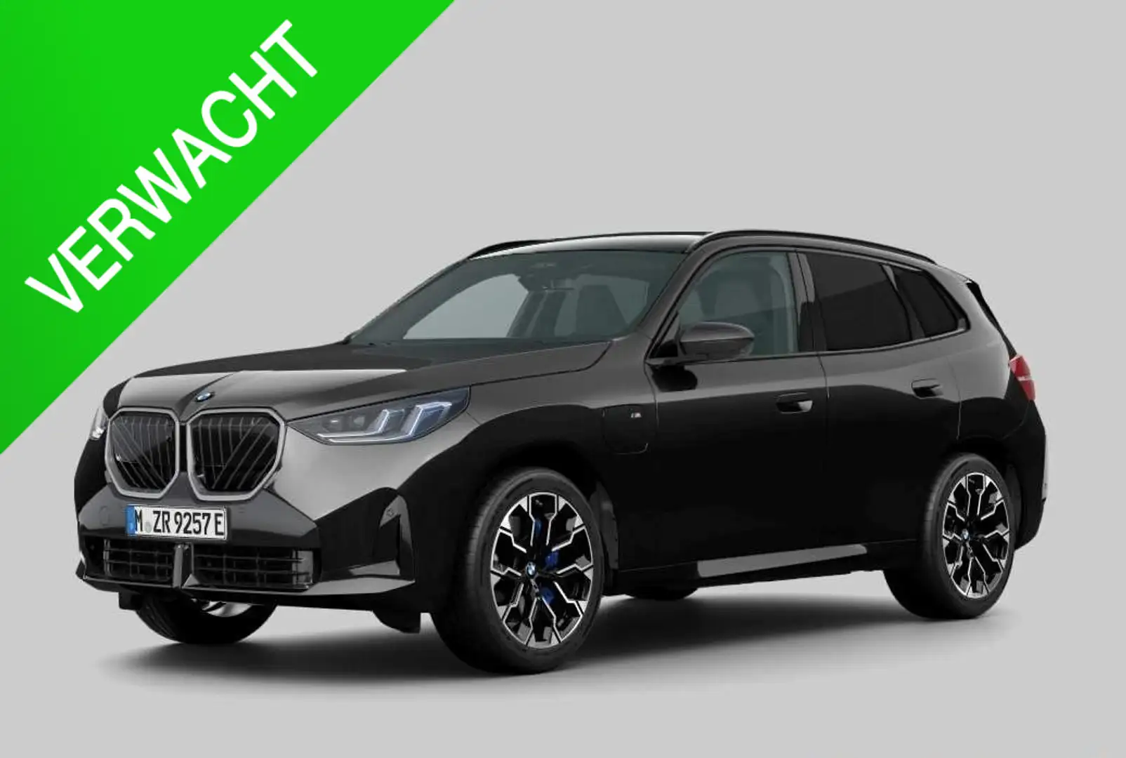 BMW X3 30e xDrive M-sport, leverbaar! adaptieve cruise, 3 Zwart - 1