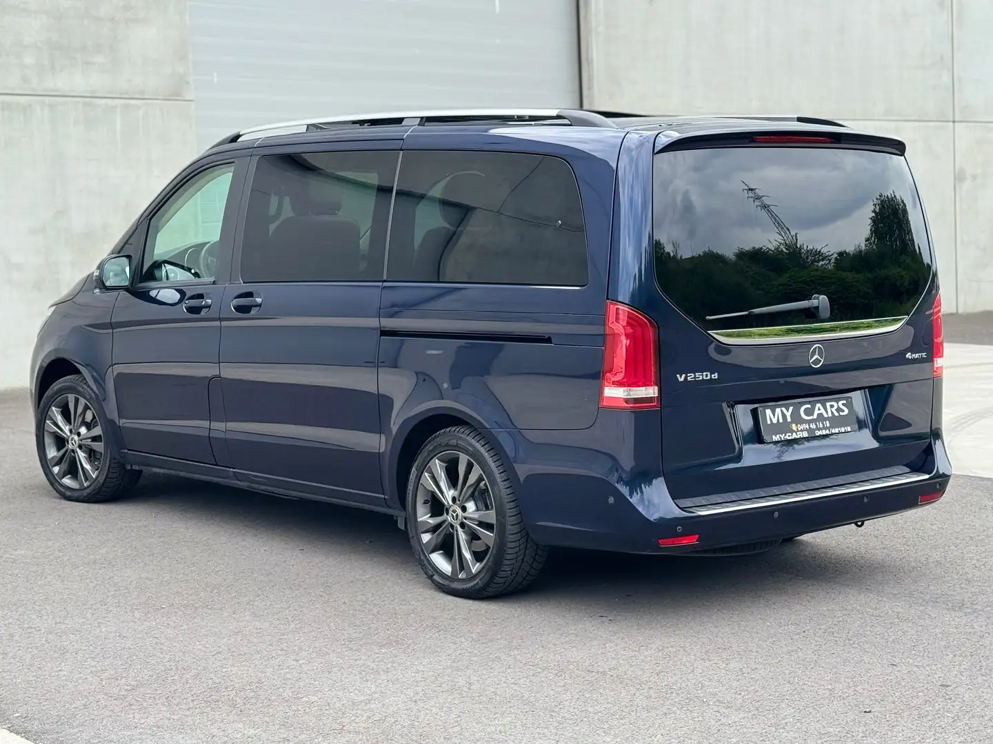 Mercedes-Benz V 250 d 4-Matic Long TPMR Panoramique Portes Electriques Azul - 2
