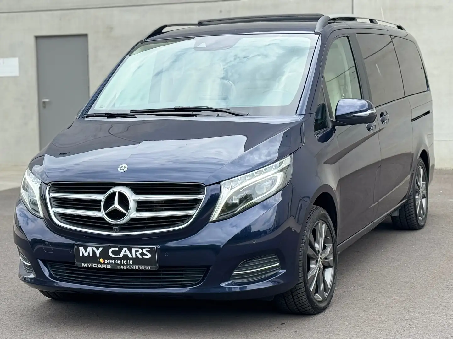 Mercedes-Benz V 250 d 4-Matic Long TPMR Panoramique Portes Electriques Azul - 1