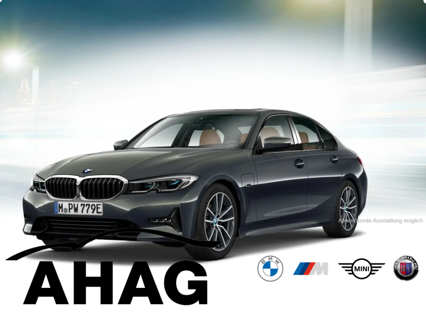 BMW 330 e xDrive Sport Line Automatik Innovationsp. Grau - 2