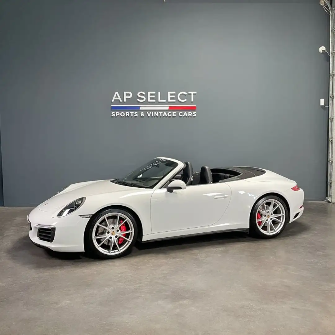 Porsche 911 .2 Carrera 4S 420ch PDK cabriolet Approved, PSE, C Blanc - 2