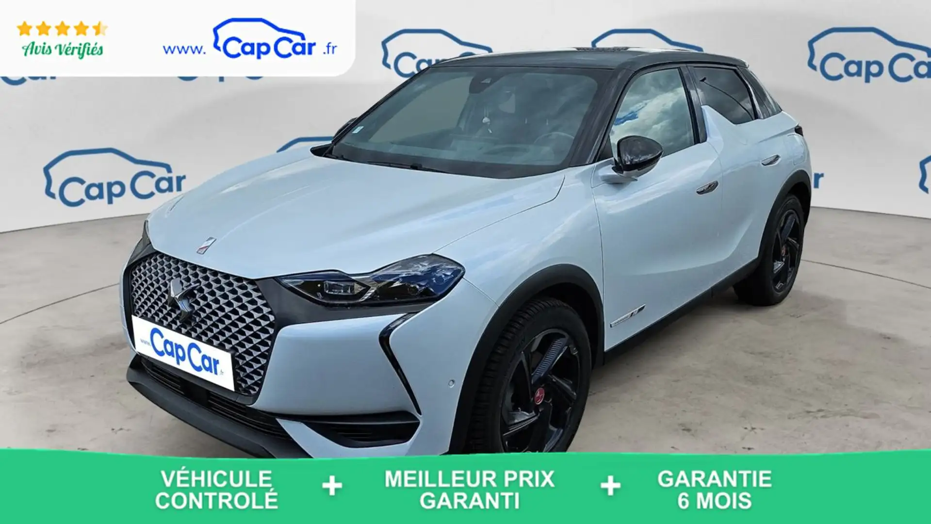 DS Automobiles DS 3 Crossback 50 kWh E-Tense 136 Performance Line+ Blanc - 1