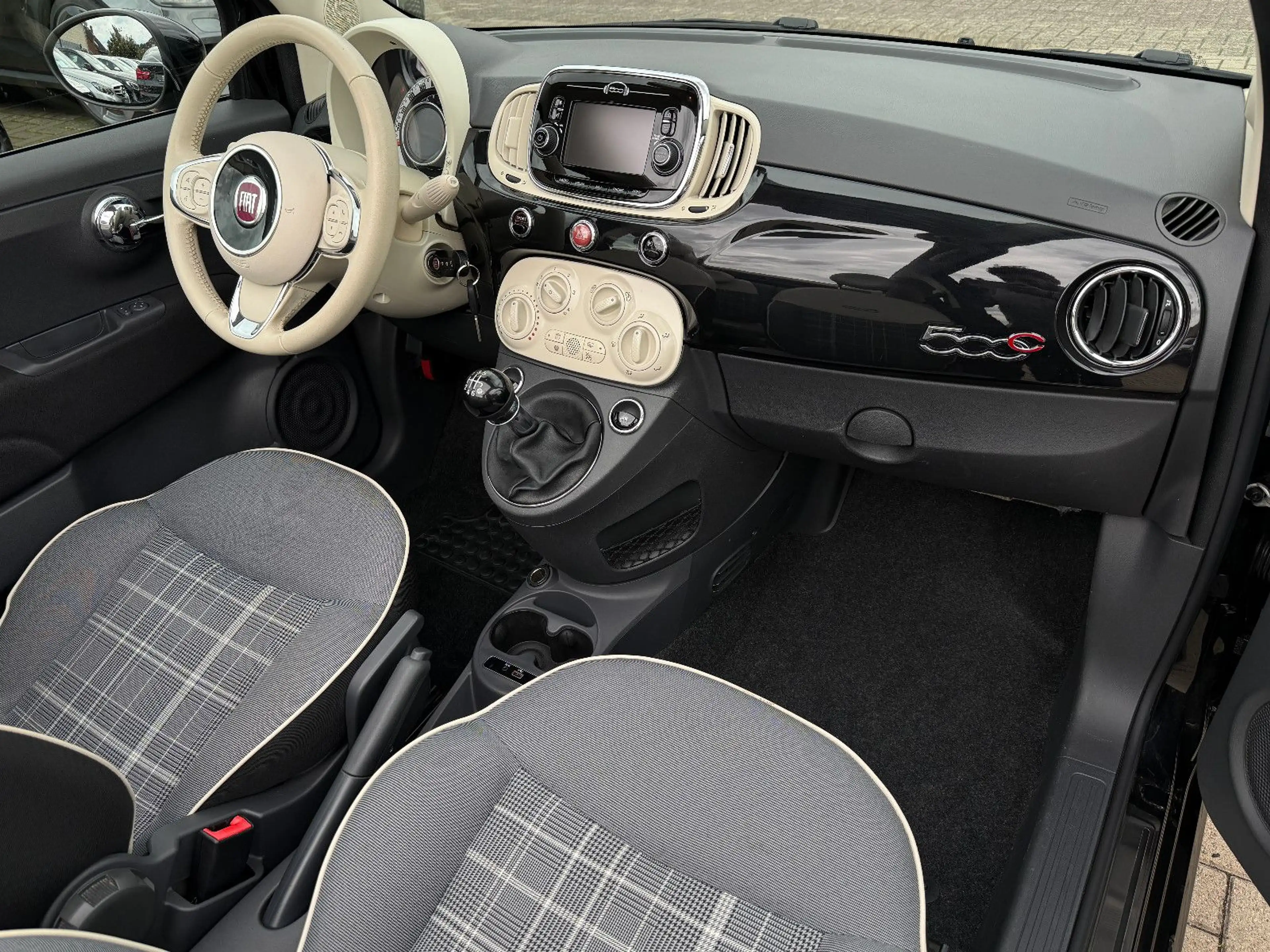 Fiat 500C Cabrio, TÜV neu, Service neu, Navi — photo 14