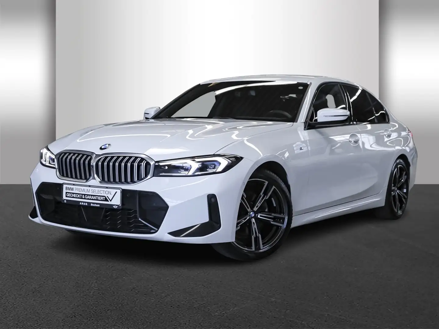BMW 320 d Automatik M Sportpaket Innovationsp. HIFI Blanc - 2