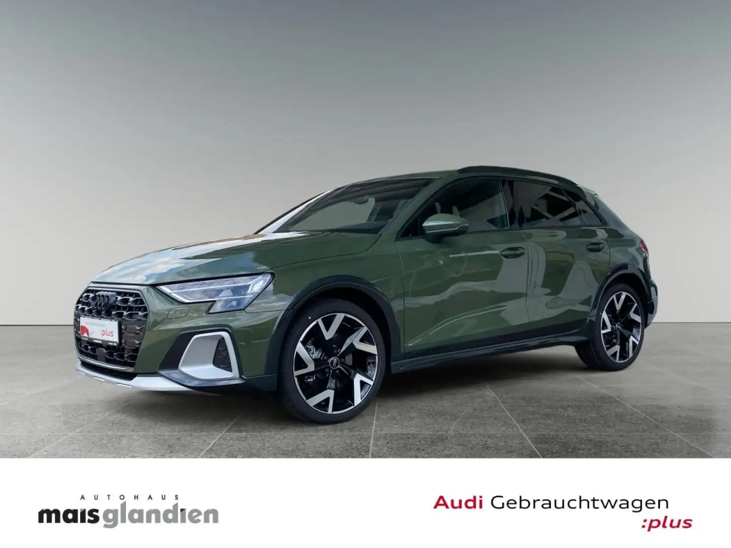 Audi A3 allstreet 35 TFSI S line AHK Kamera ACC Navi+ Grün - 1