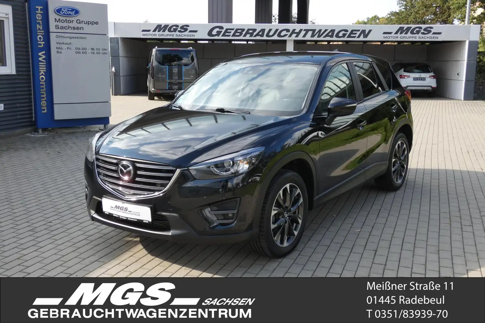 Mazda CX-5 2.2 D Sports-Line  #KLIMA #ACC #CAM #BOSE #NAVI Zwart - 1