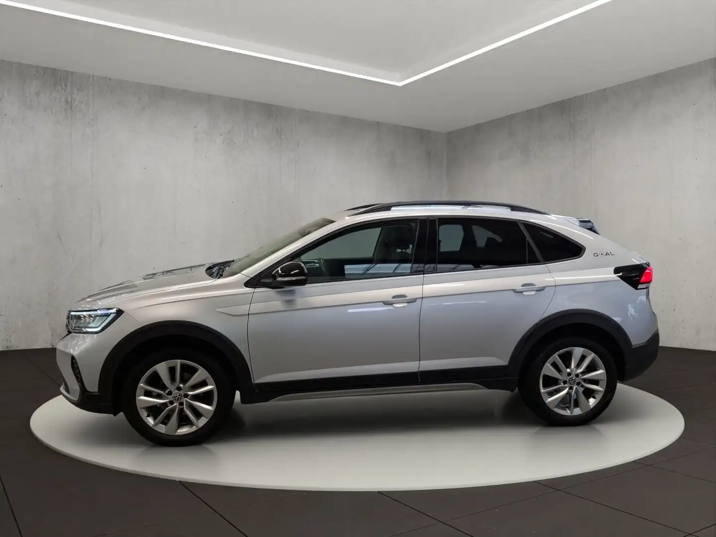 Volkswagen Taigo Goal 1,0 l TSI OPF 85 kW (116 PS) 7-Gang-D Silber - 2