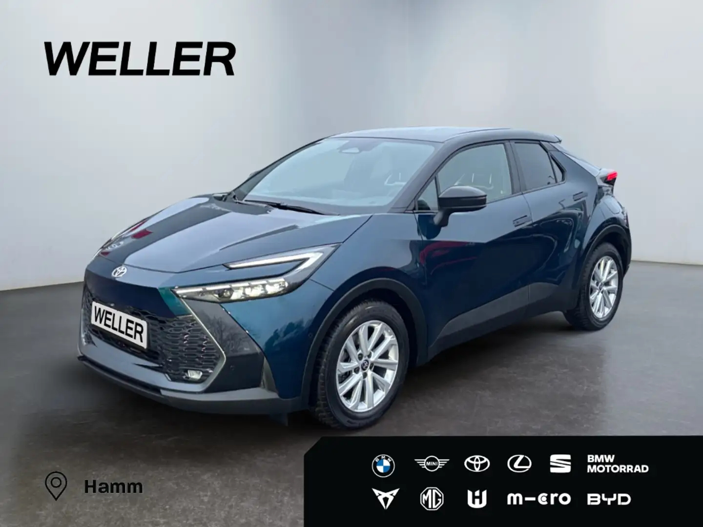 Toyota C-HR 2.0 Hybrid Lounge *HUD*360°*JBL*Parklenkass* Blau - 1