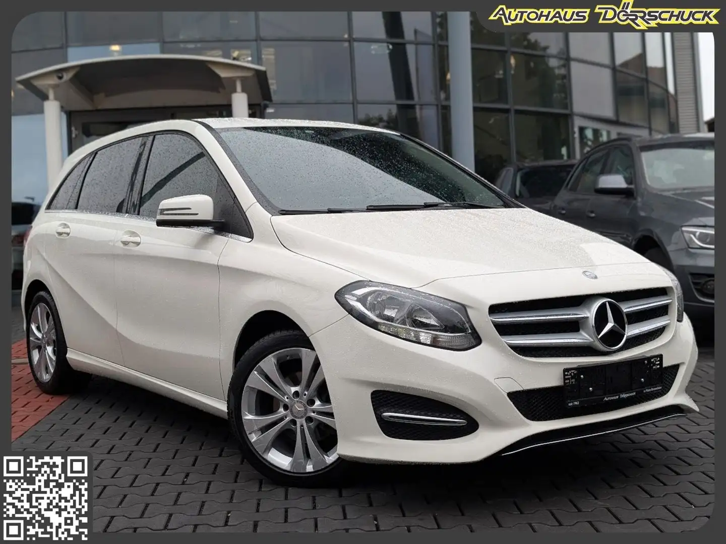 Mercedes-Benz B 180 B180d Automatik Teilleder Kamera Navi Sport Wit - 1