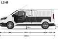 Renault Trafic Gedämmt, mit Dachluke Weiß - thumbnail 10