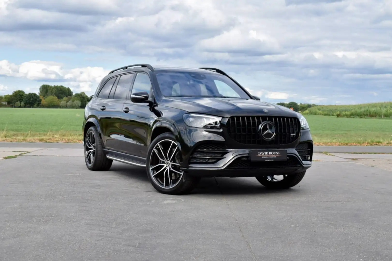 Mercedes-Benz GLS 400 d 4Matic AMG, Lichte vracht/Carbon/23"/HUD/Burmester/Pano/Trekhaak/Exclusive/ Schwarz - 1