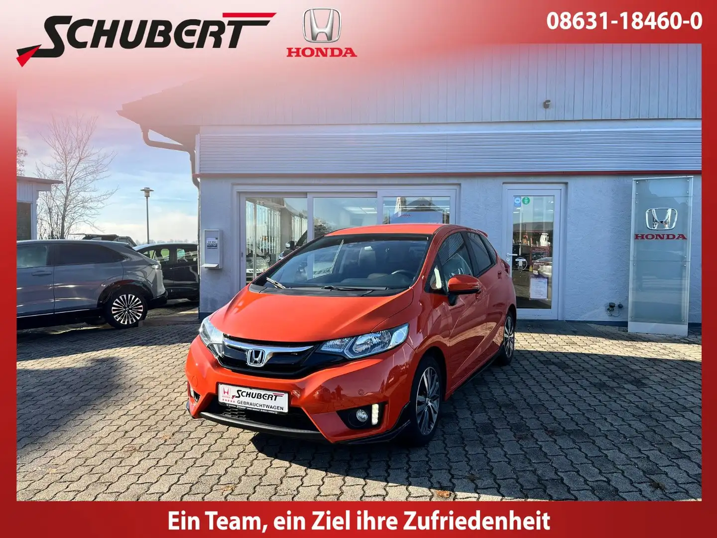 Honda Jazz 1.3 i-VTEC Elegance # Navi # Sportpaket Orange - 1