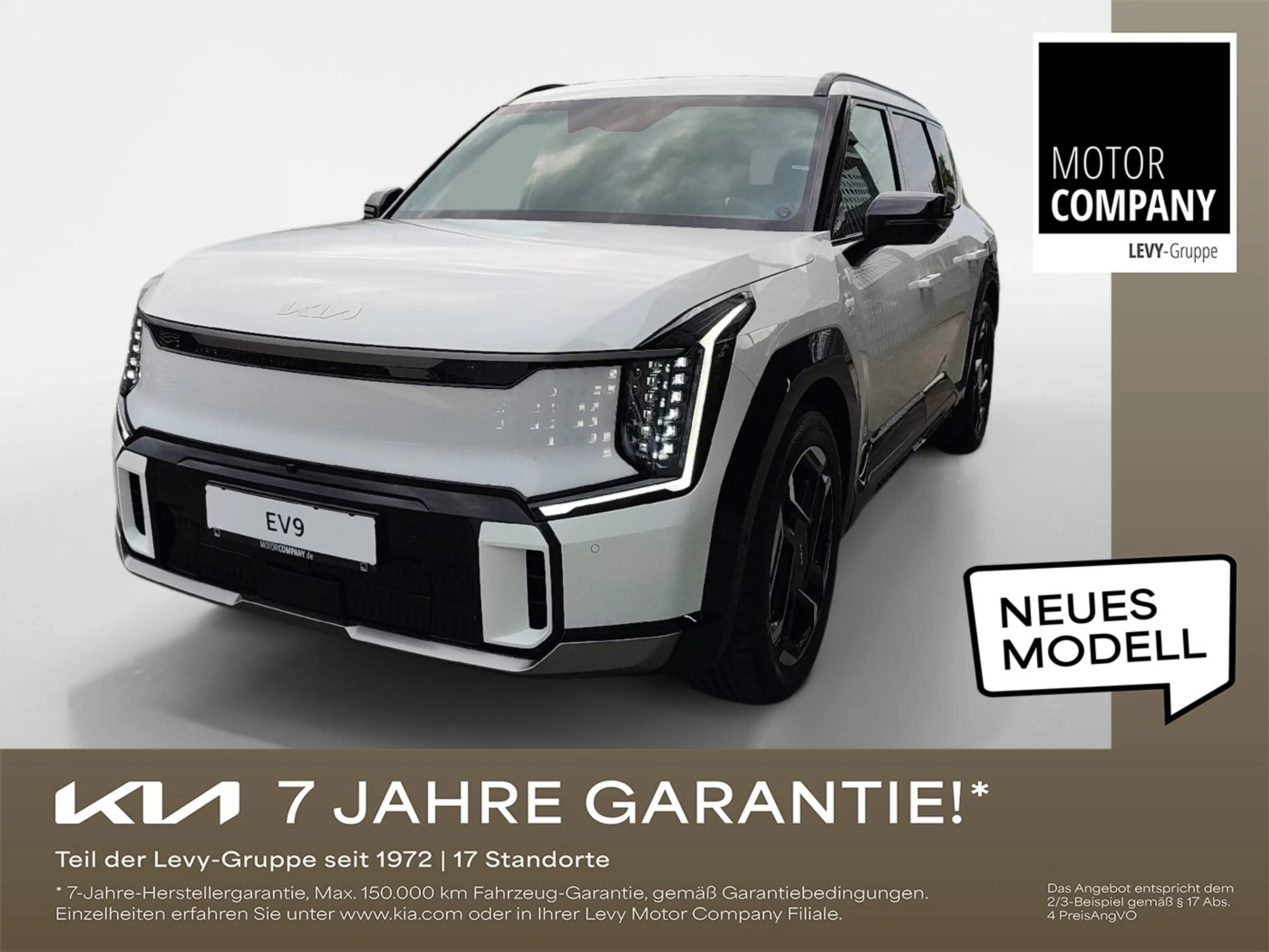 Kia EV9 Elektro 99 GT +SOFORT+360°+W-Pumpe+HuD+SHZ+