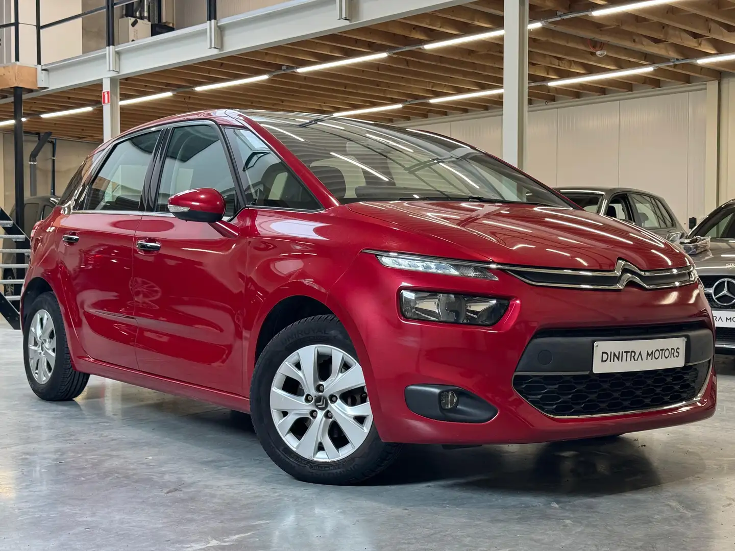 Citroen C4 Picasso 1.2 PureTech Exclusive S Rojo - 1