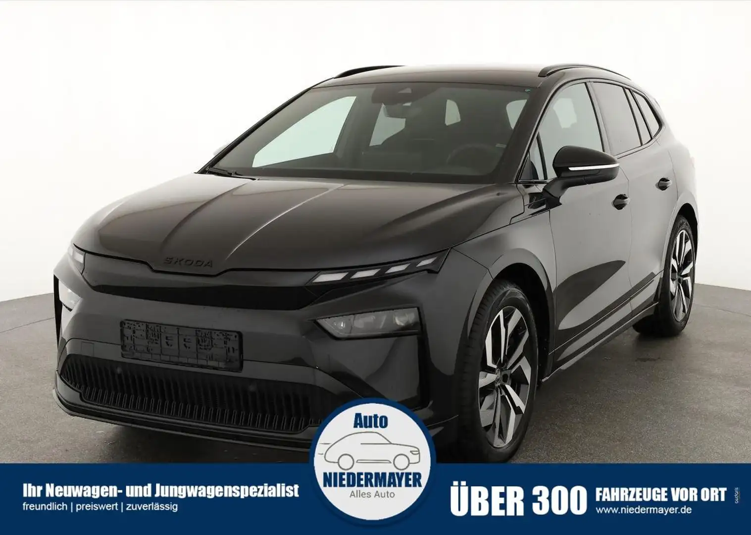 Skoda Enyaq 85x Sportline, AHK, 20-Zoll, Navi, Matrix, sofort Noir - 1