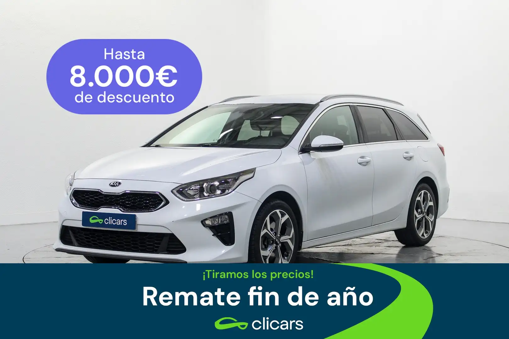 Kia Ceed / cee'd Tourer 1.0 T-GDi Eco-Dynamics Tech 120 Blanco - 1