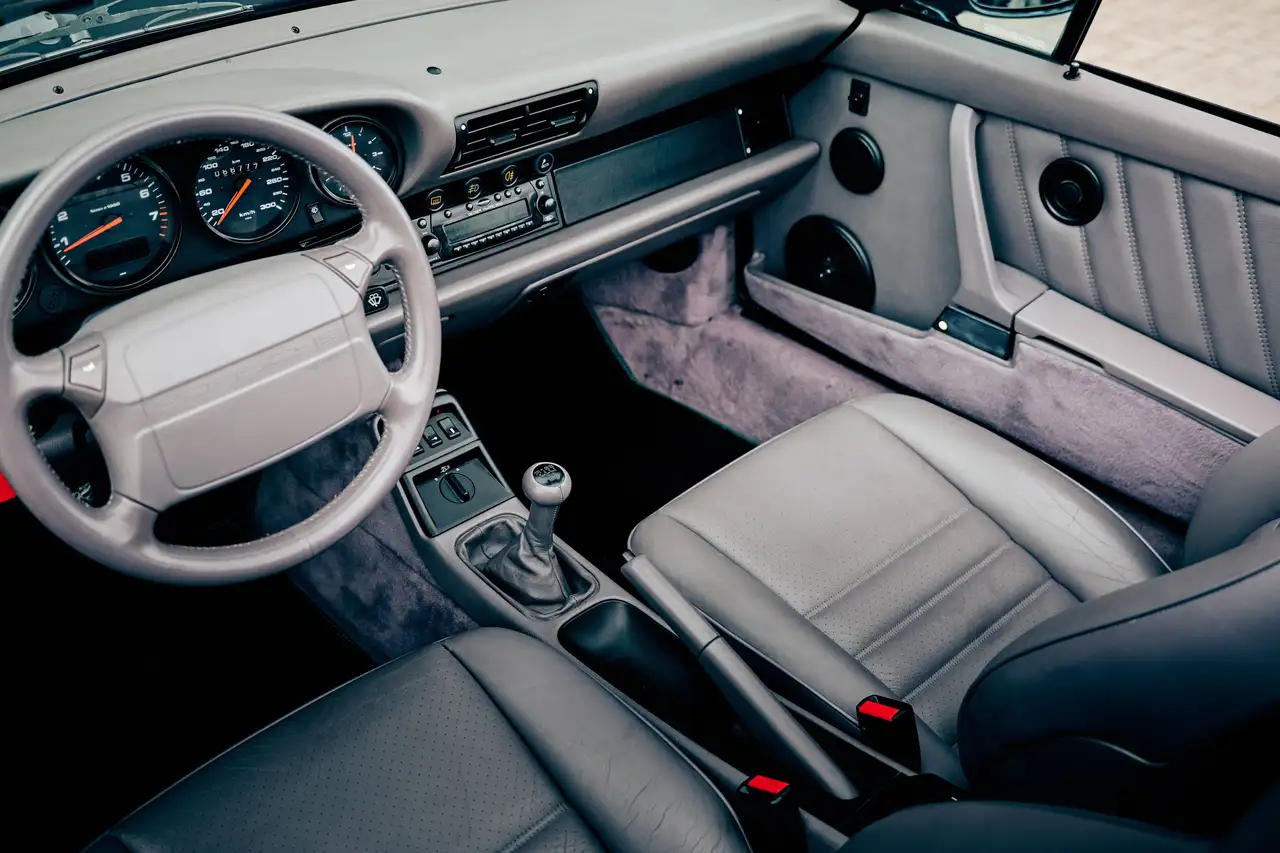 Porsche 964 Carrera 2 cabrio manual gear, foto 10
