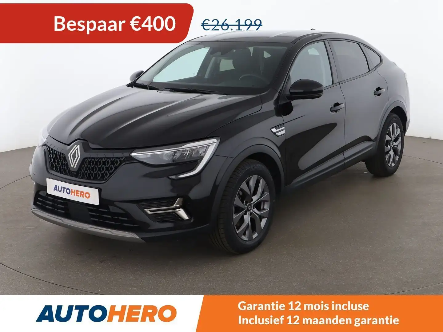 Renault Arkana 1.6 Hybrid E-Tech Evolution Zwart - 1