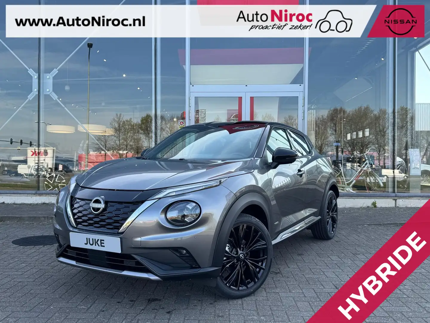 Nissan Juke Hybrid 145 N-Sport | TWO-TONE | COLD PACK LIGHT | Grijs - 1