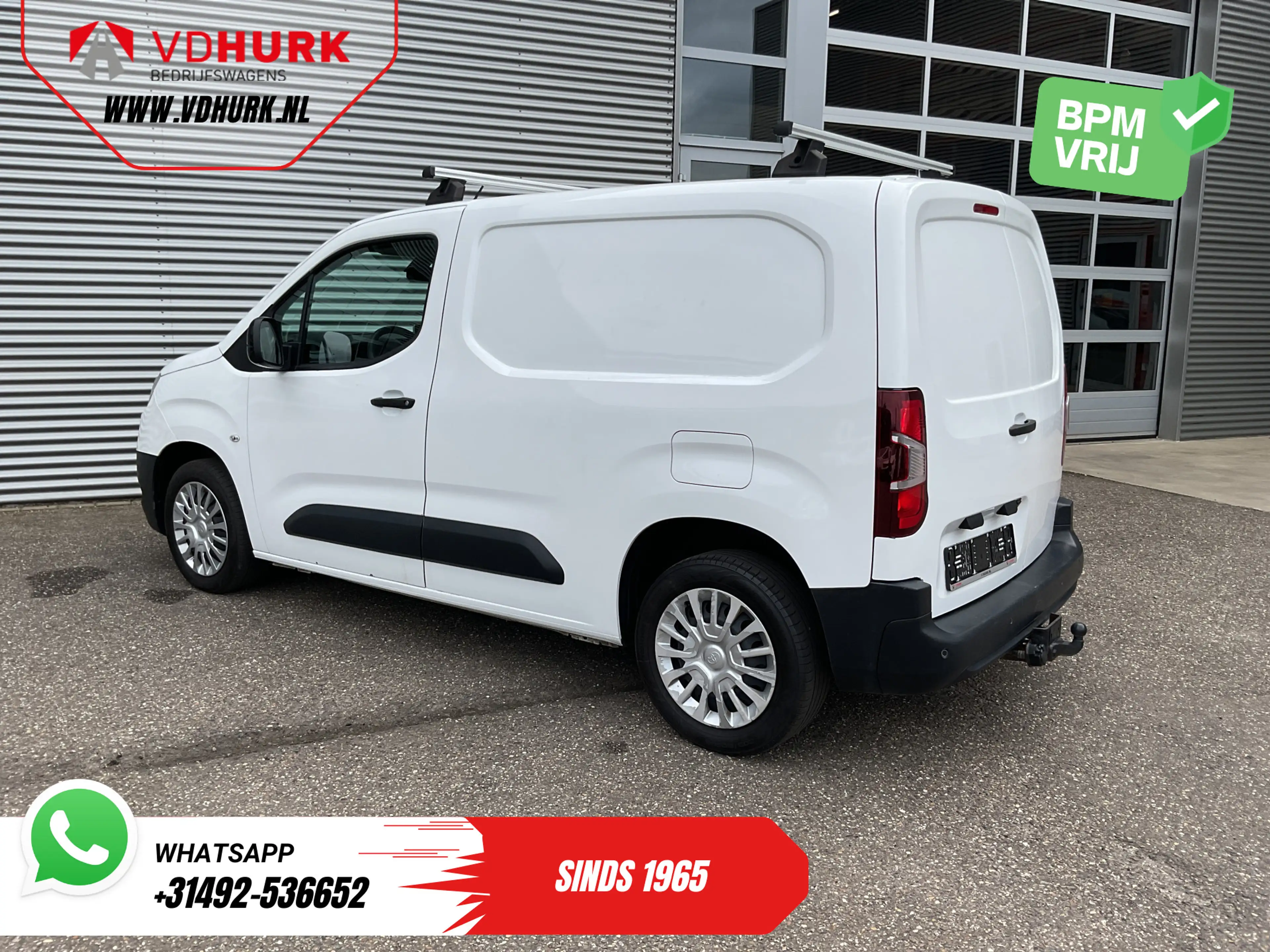 Toyota Proace City 1.5 130 pk Aut. Carplay/ 3Pers./ Standkachel/ Airc — photo 2