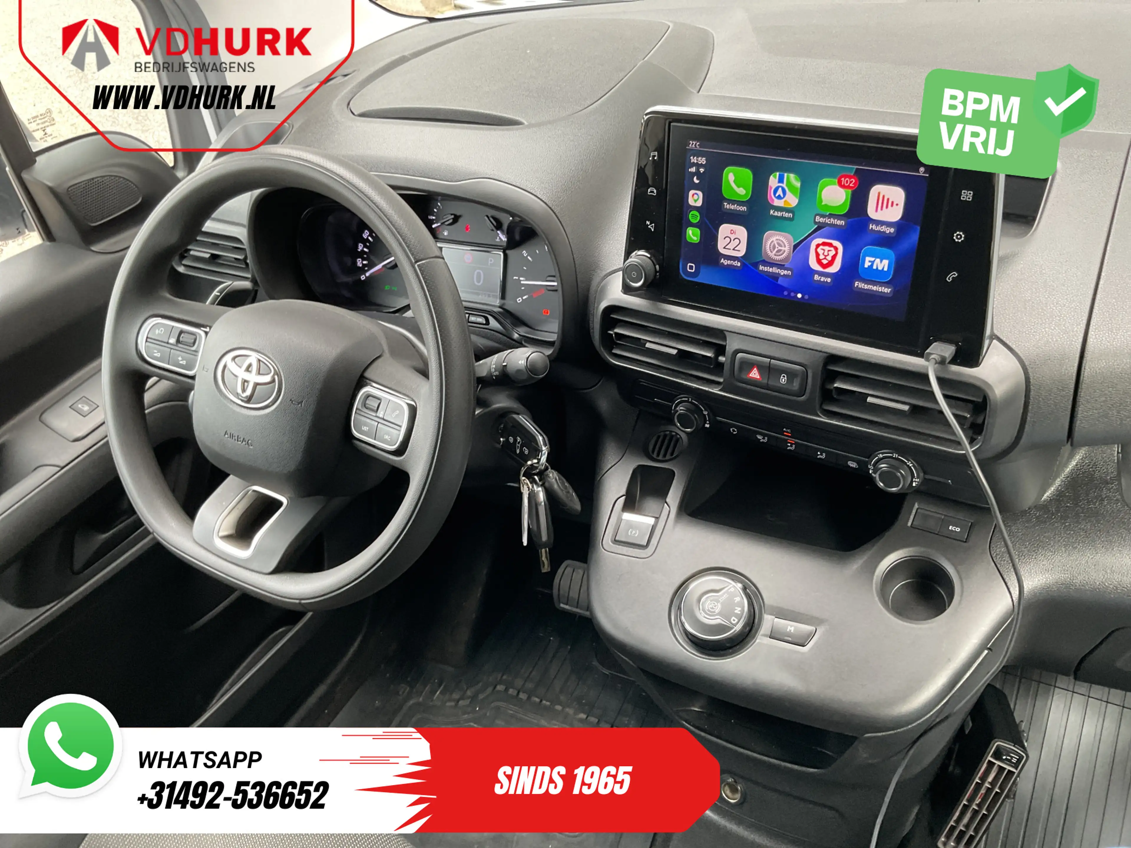 Toyota Proace City 1.5 130 pk Aut. Carplay/ 3Pers./ Standkachel/ Airc — photo 12