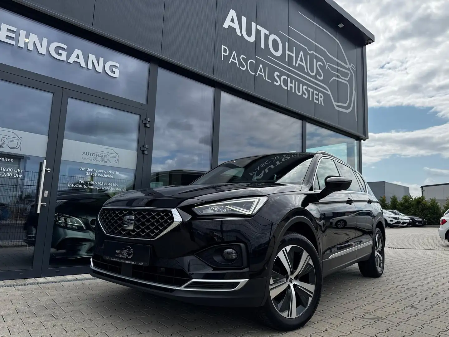 SEAT Tarraco Style 2.0 TDI/DSG/LED/AHK/KAMERA/VIRTUAL Zwart - 1
