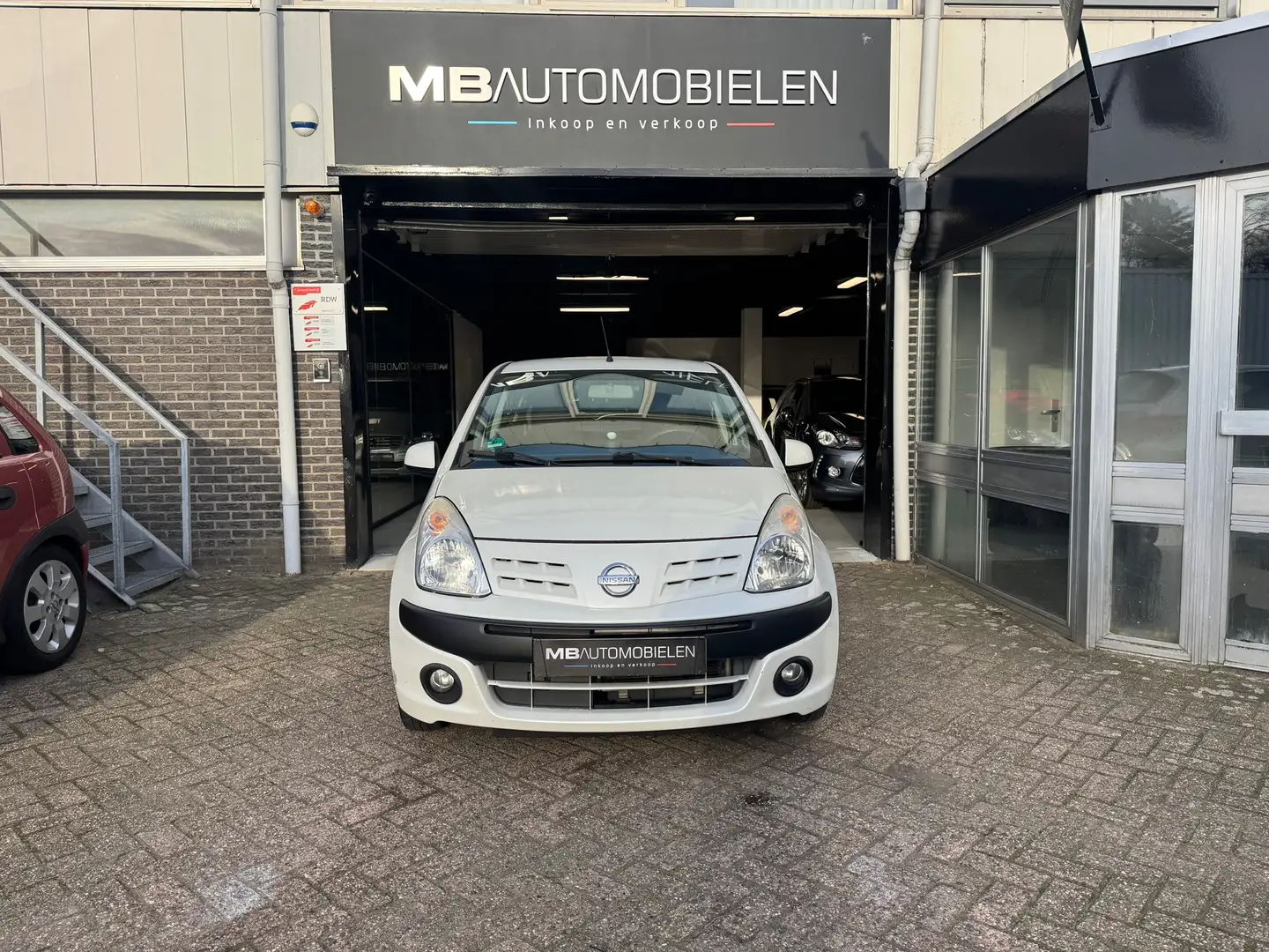 Nissan Pixo 1.0 Acenta/5 Deurs/APK/Airco/Elektrische Pakket!! Wit - 2