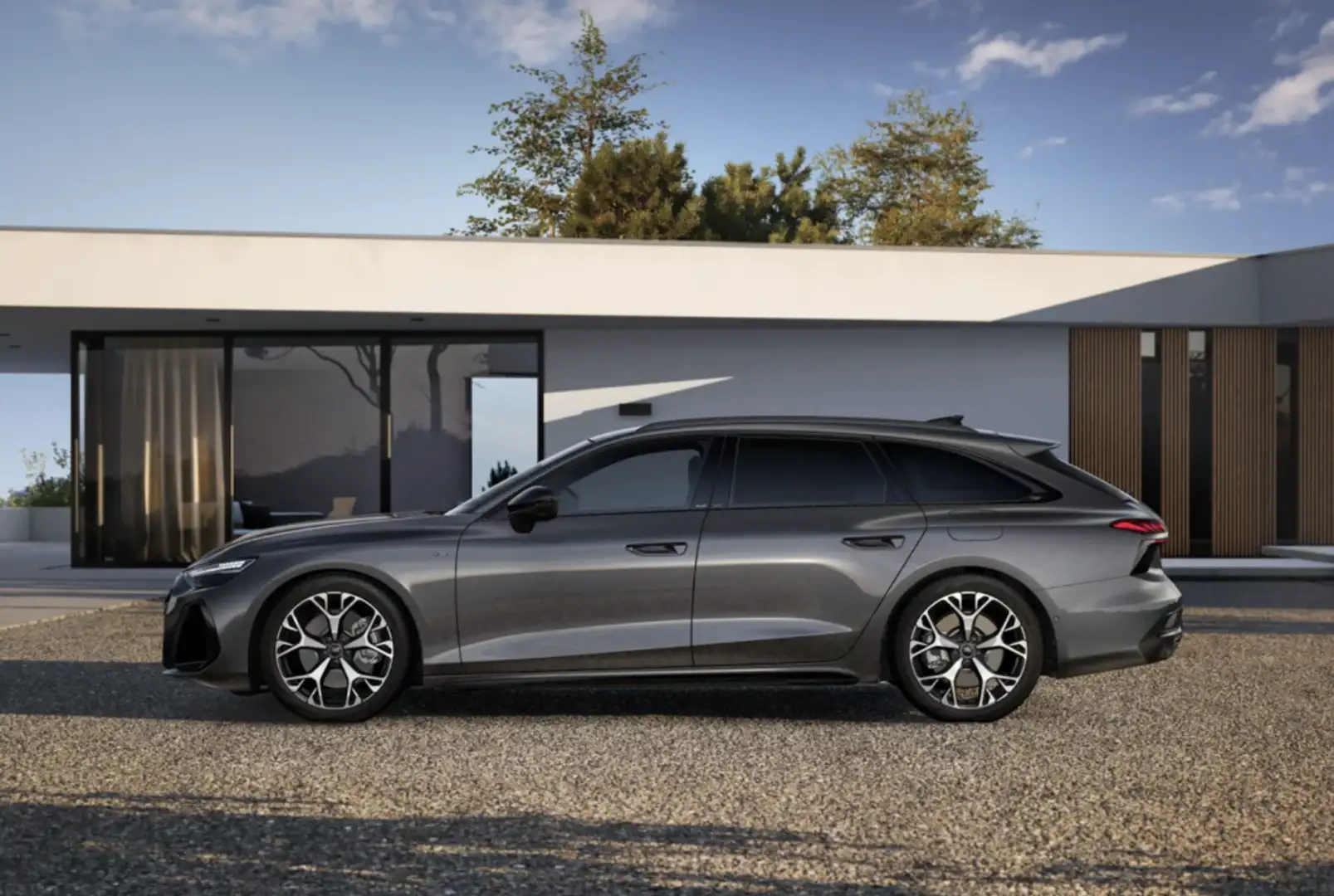 Audi A6 Avant e-hybrid quattro Black line S tronic 220kW Gris - 2