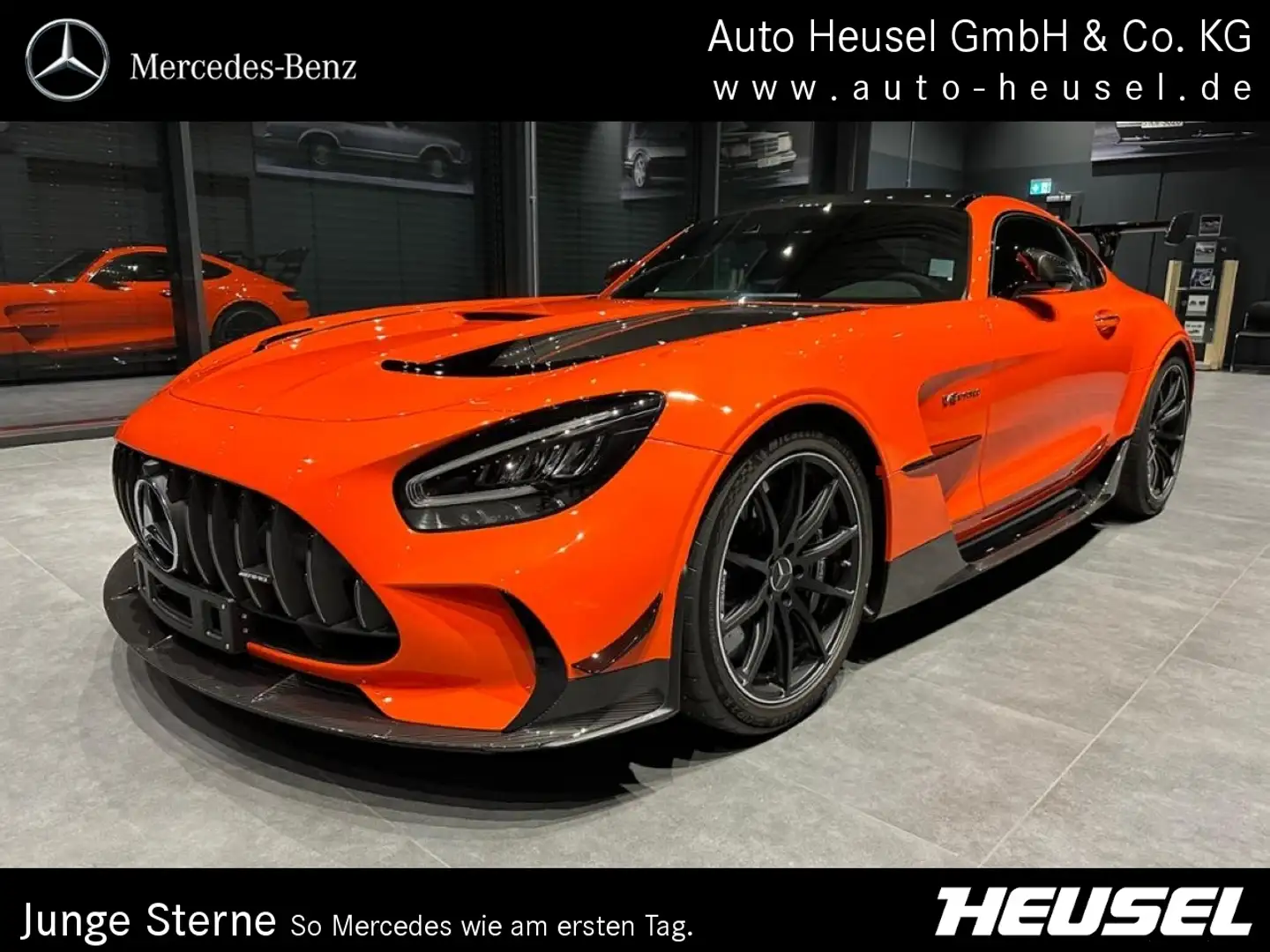 Mercedes-Benz AMG GT Black Series SpurH SpurW Sport Navi PDC Oranžová - 1