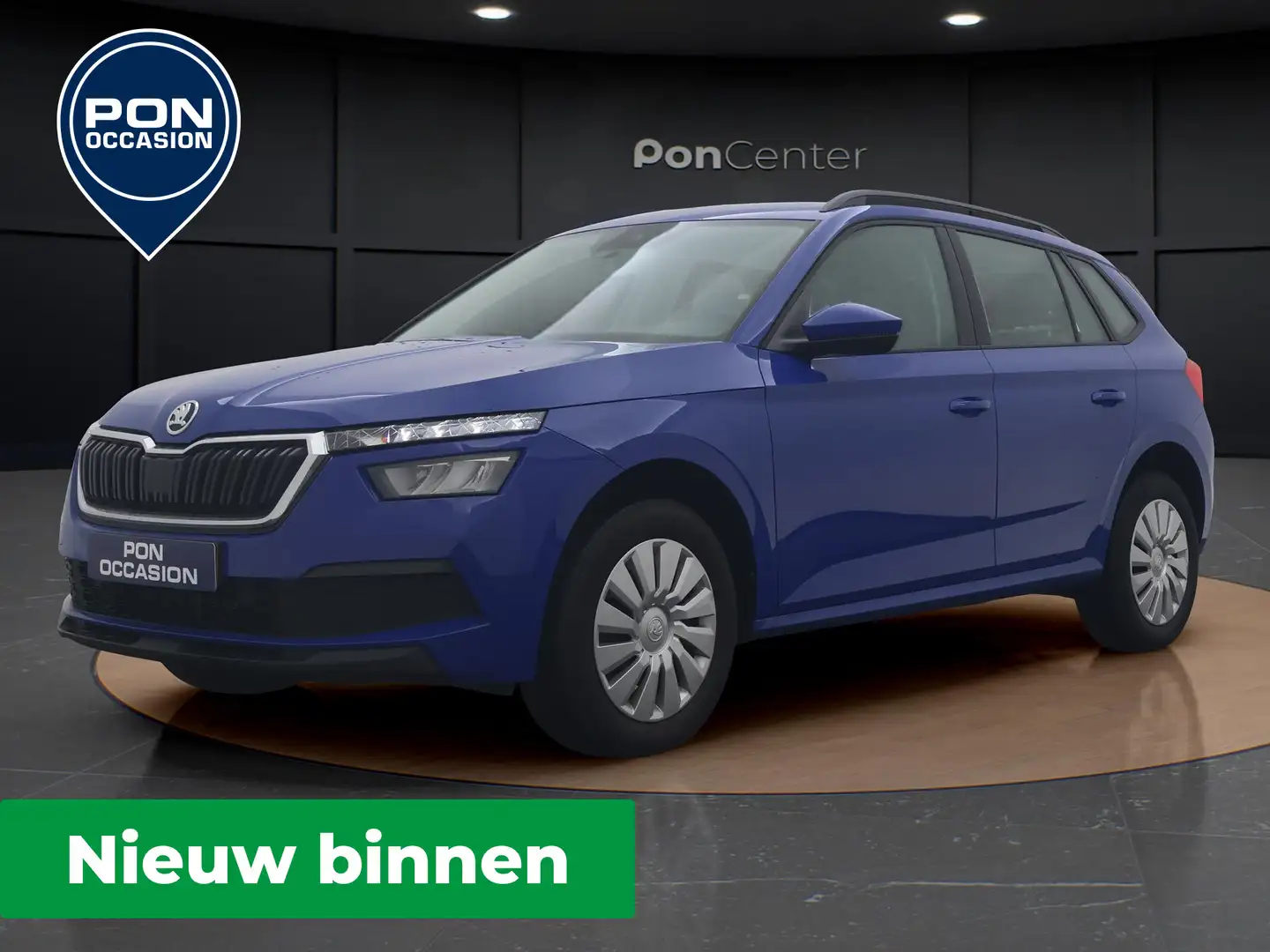 Skoda Kamiq 1.0 TSI Active | Cruise Control | Airco | LED | DA Blauw - 1