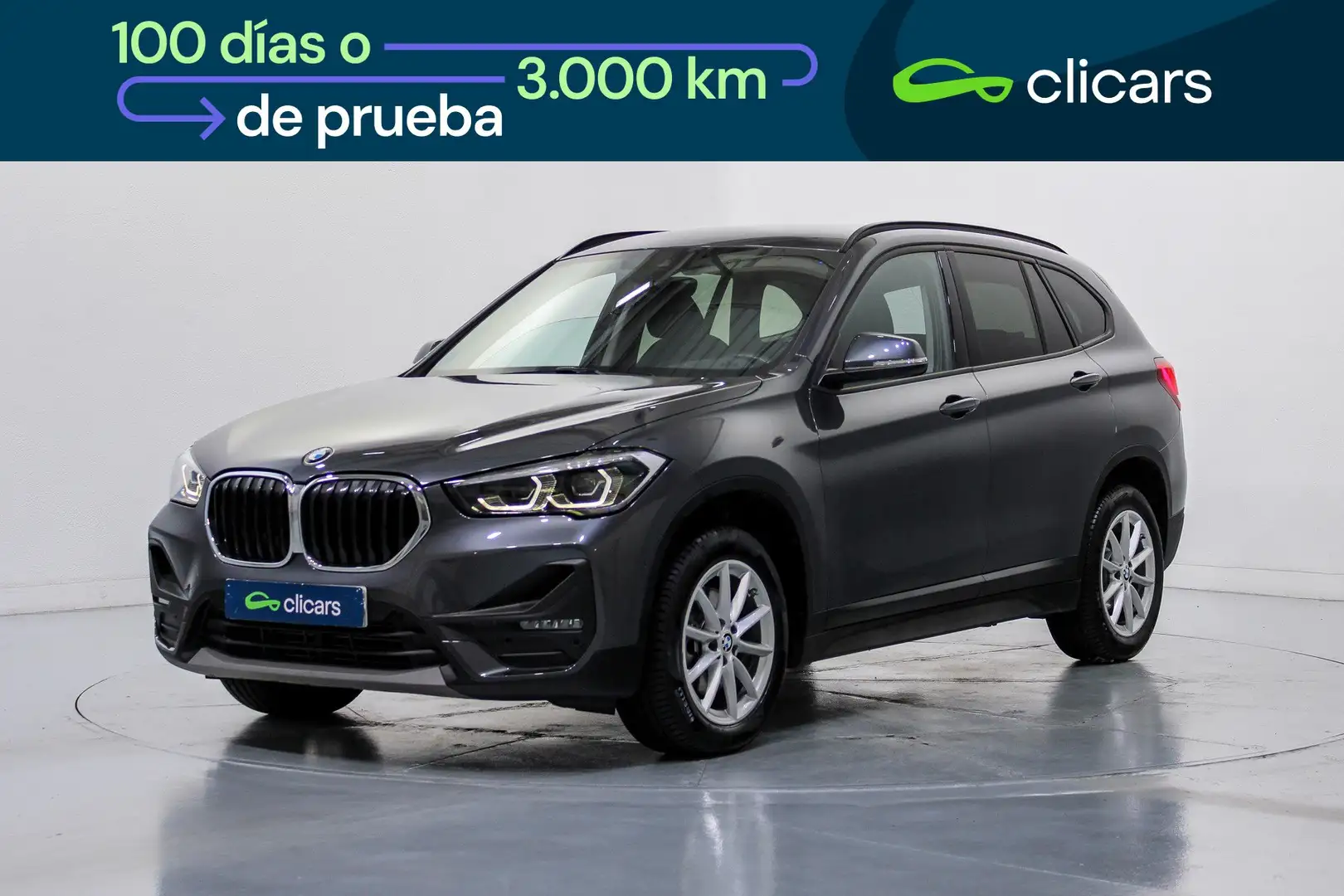 BMW X1 sDrive 18dA Corporate Gris - 1