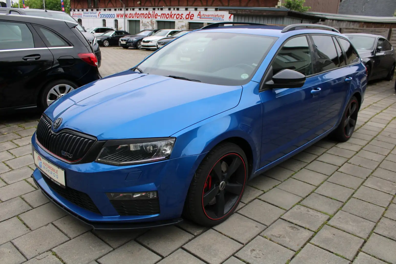Skoda Octavia Combi 2.0 TDI RS BiXenon Leder Navigation Tempomat Bleu - 1